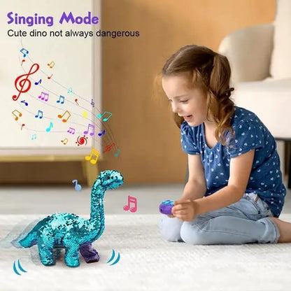 Jouets de dinosaures amusants, cadeaux pour les enfants de 3, 4, 5, 6, 7, 8, 9 ans, simulation de parole et de chant, rugissement Geräusche