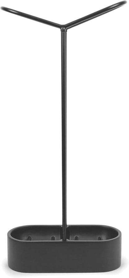 Umbra Holdit Schirmständer, Metall, Schwarz, 24 x 10 x 52 cm
