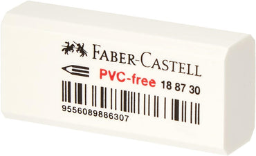 Faber-Castell Radierer Kunststoff 7086-30 188730 Gomme PVC Gratuit