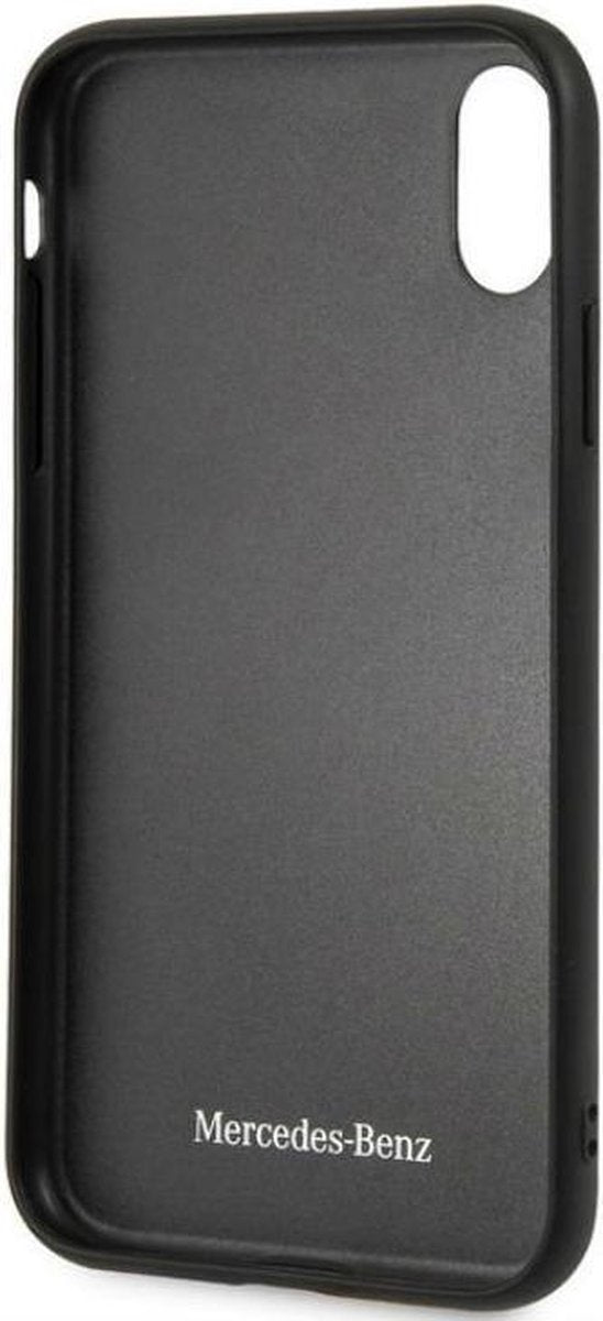 CG Mobile Mercedes Twister Hartleder iPhone XR Coque – Bleu