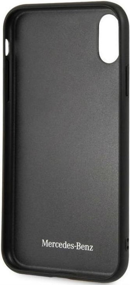 CG Mobile Mercedes Twister Hartleder iPhone XR Coque – Bleu