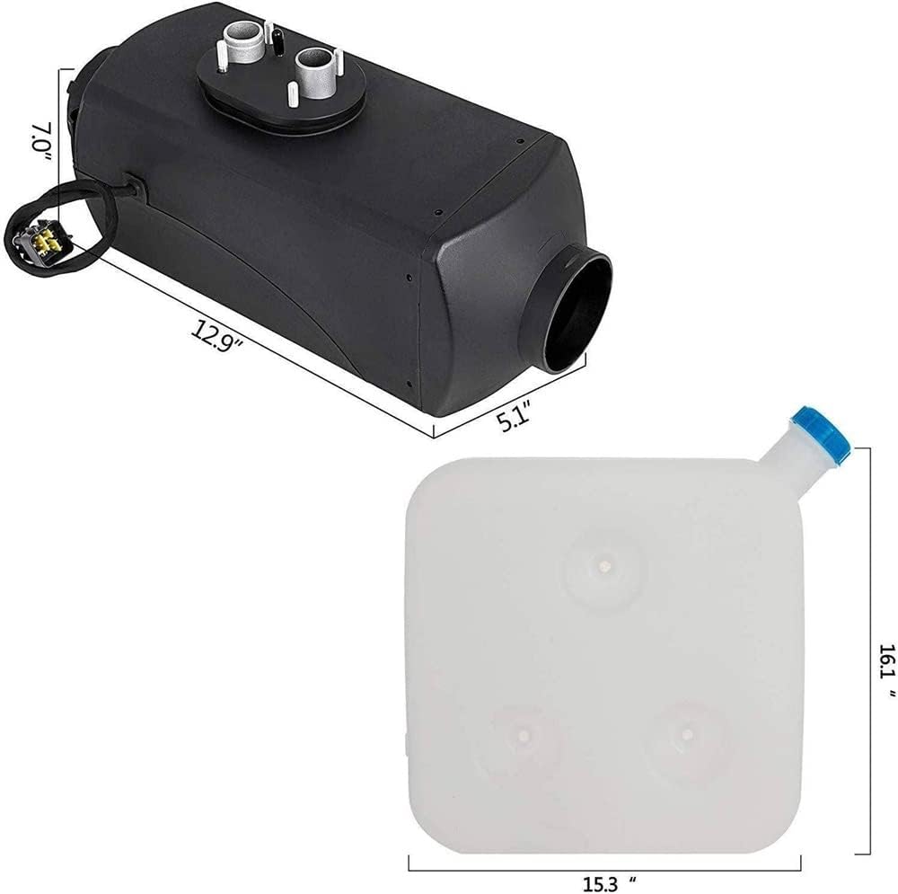 Chauffage à Air pour voiture Diesel, 5kw, 24V, LCD, PKW/LKW/bateau