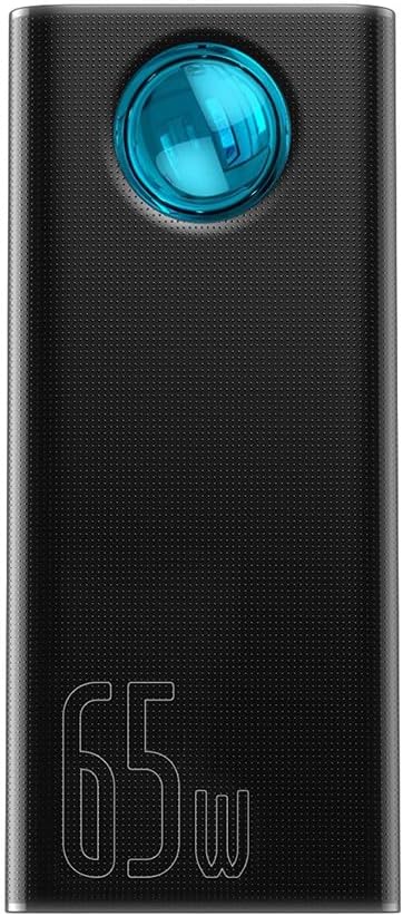 Baseus Amblight Powerbank 30000mAh, 4xUSB, USB-C, 65W (Schwarz)