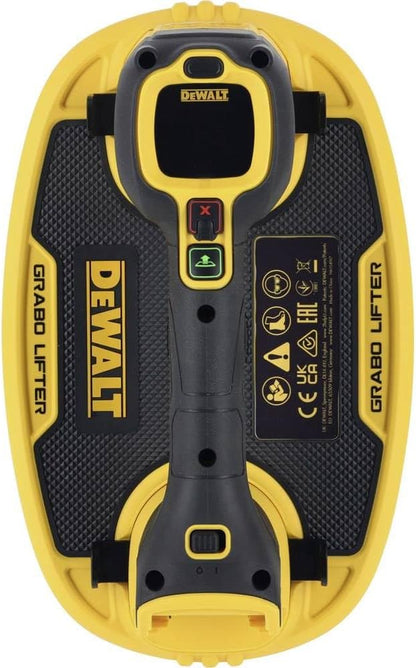 Dewalt Akku Saugheber DCE590N-XJ 18 Volt XR - Vakuumheber, ansaugen auf Knopfdruck mit digitalem Manometer, bis 120kg GEBRAUCHT