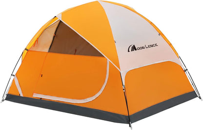 MOON LENCE Campingzelt, 2 Personen Rucksackzelt, doppellagiges Outdoor-Zelt, wasserdicht, winddicht, UV-beständig
