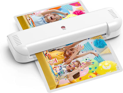 Nestling Laminiergerät A3 A4, geräuschloses Laminieren 80-125mic, kompaktes Gehäuse, geschnittene Pappe und 10 Testhüllen OL341