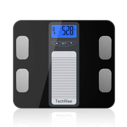 TechRise Body Weight, poids corporel numérique, poids intelligent, reconnaissance automatique de 10 utilisateurs, poids corporel,