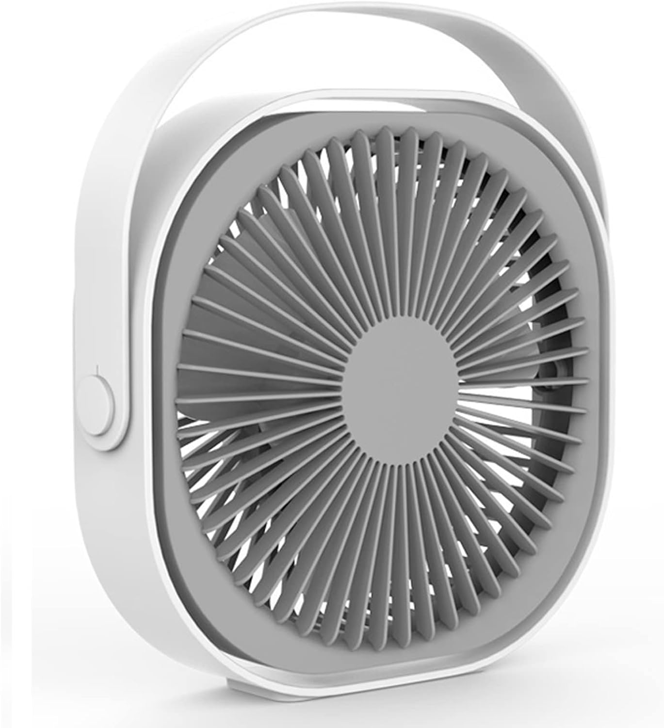 BENMA sehen Schreibtischfan, USB-Tischfan, 8 Zoll, 3 Geschwindigkeiten, geschloser Ventilator mit kontinuierlicher Geschwindigkeit, USB-betrieben, strong Wind, leiser Betrieb for Home-Office-Schlafzimmer