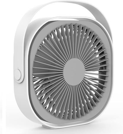 BENMA sehen Schreibtischfan, USB-Tischfan, 8 Zoll, 3 Geschwindigkeiten, geschloser Ventilator mit kontinuierlicher Geschwindigkeit, USB-betrieben, strong Wind, leiser Betrieb for Home-Office-Schlafzimmer