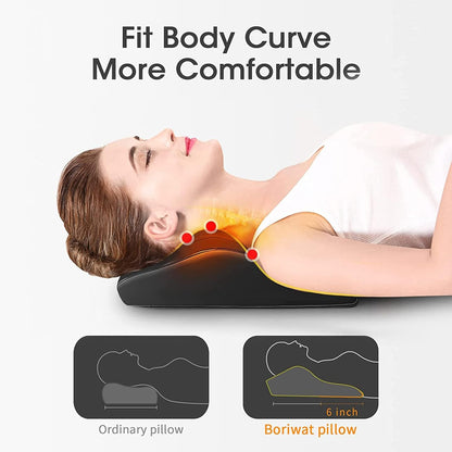 OMASSA Massagegerät, Nackenmassagegerät mit Wärme, Shiatsu-Massagegeräte, 3D-Knet-Rückenmassagegerät, Muskelschmerzlinderung für Nacken, Rücken, Beine, Geschenke für Männer, Frauen, Mama, Papa