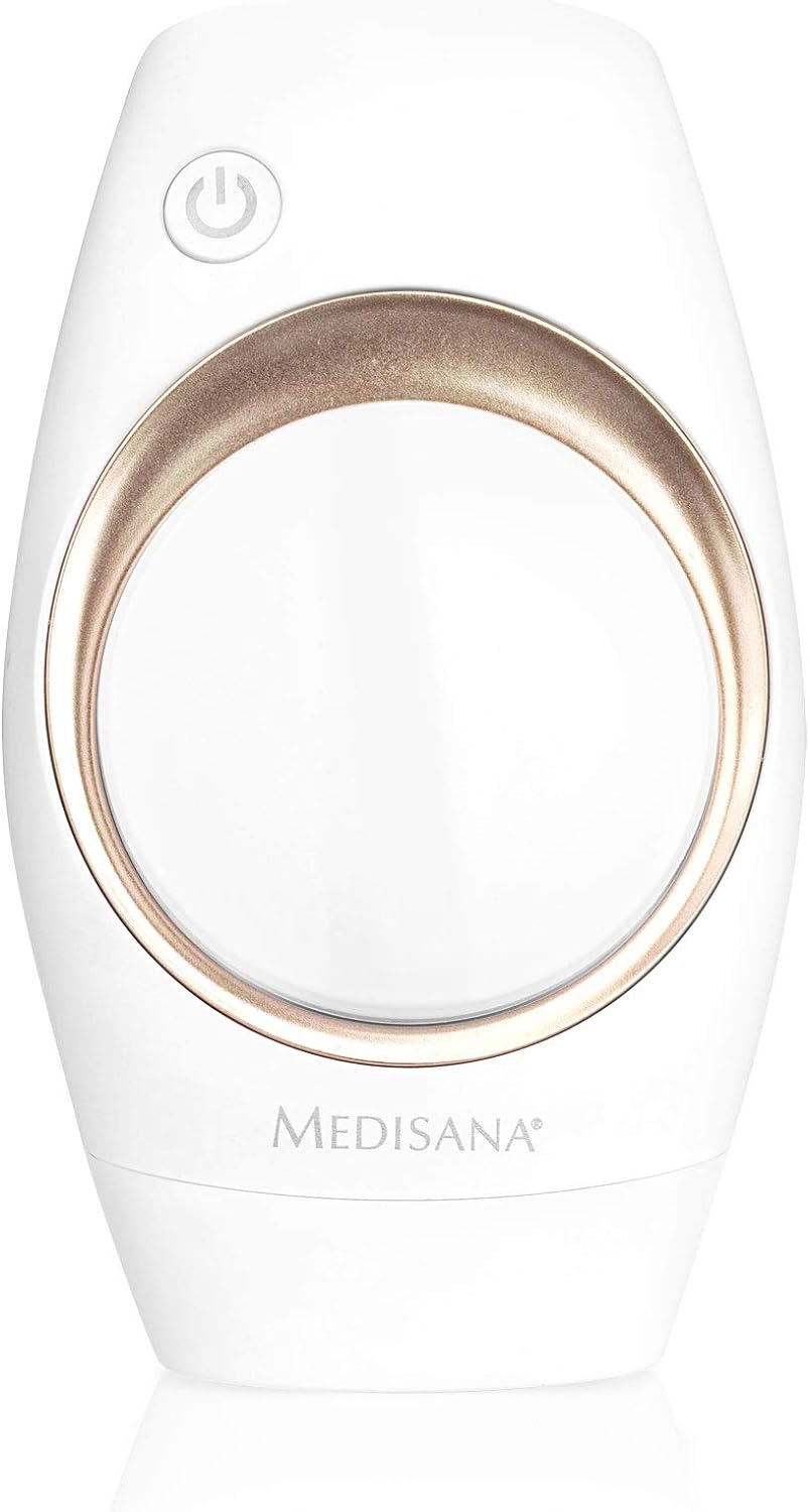 Traitement d'épilation Medisana IPL 840, traitement d'épilation avec une surface lisse et haute, réduction des poils avec 100 000 impulsions lumineuses, traitement d'épilation avec capteur élevé et 6 intensités