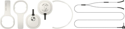 Casque supra-auriculaire Philips O'Neill Cruz SHOW 3305 STKR/00 avec basses supplémentaires et fonction casque universelle, blanc/noir
