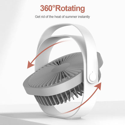 BENMA sehen Schreibtischfan, USB-Tischfan, 8 Zoll, 3 Geschwindigkeiten, geschloser Ventilator mit kontinuierlicher Geschwindigkeit, USB-betrieben, strong Wind, leiser Betrieb for Home-Office-Schlafzimmer