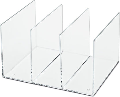 MAUL Acryl Katalog-Stehsammler glasklar 3-Fächer