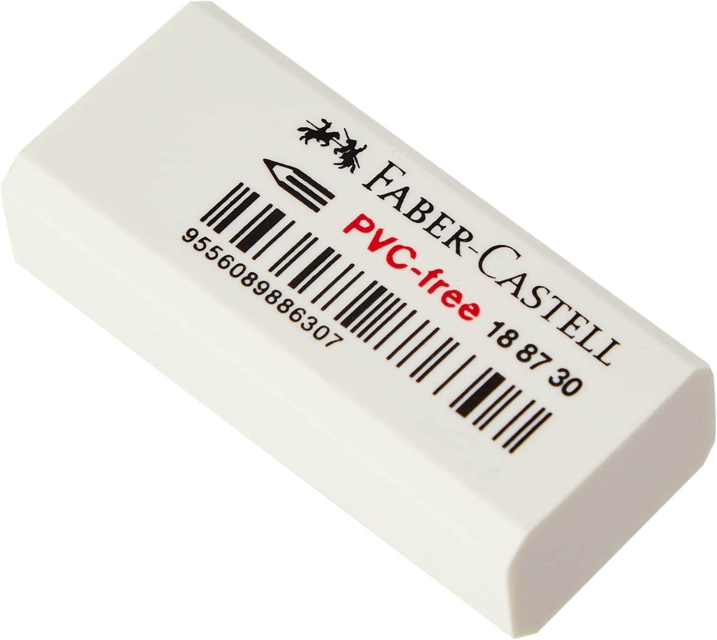 Faber-Castell Radierer Kunststoff 7086-30 188730 Gomme PVC Gratuit