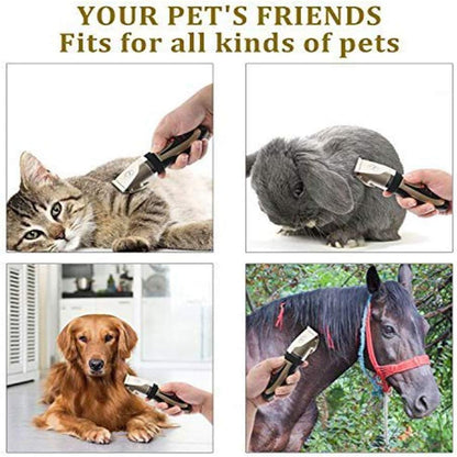 Professionelle Tierhaarschneider  Hunde- und Katzenschermaschine, Schnelllade-Perserkatzenschermaschine, leise, wiederaufladbare, kabellose Haustierschermaschine für langes, dickes, kurzes Haar
