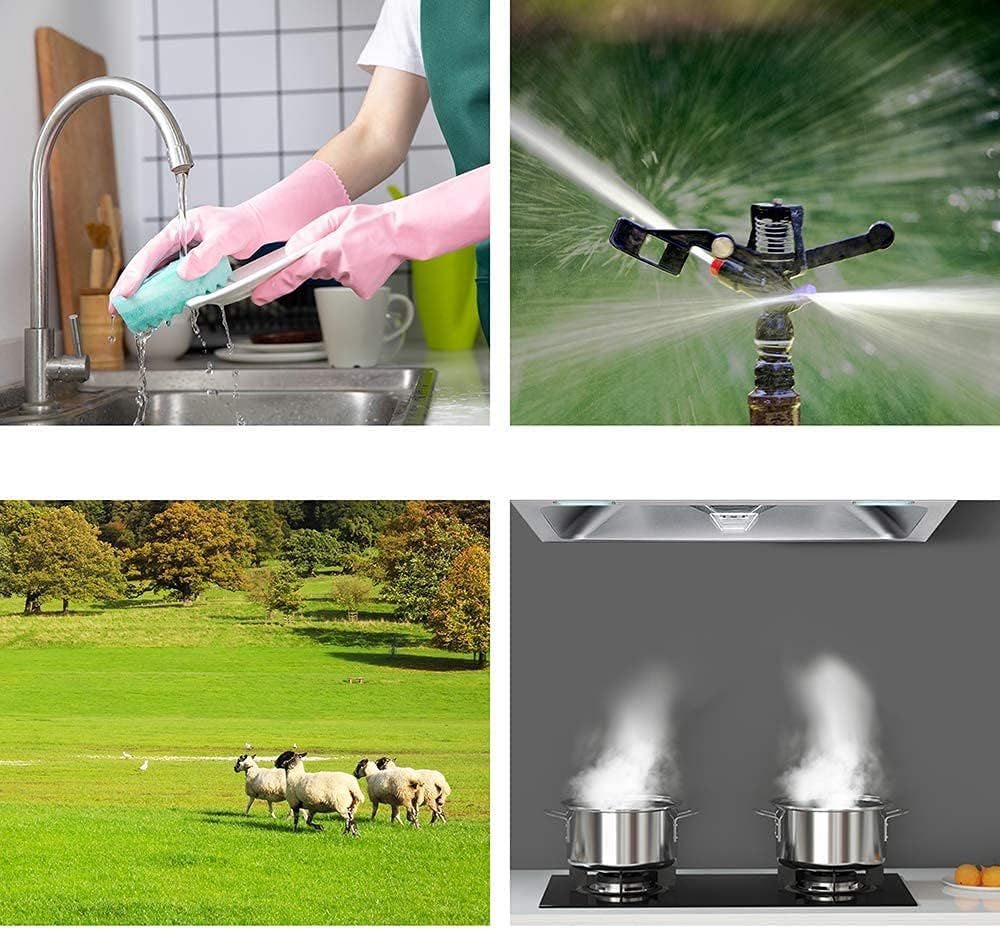 Owfeel WiFi & Bluetooth Smart Wasserventil, Abschaltung WiFi Steuerung Wasserventil Kompatibel mit Alexa, Google und Application Program iOS/Android