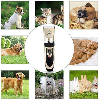 Professionelle Tierhaarschneider  Hunde- und Katzenschermaschine, Schnelllade-Perserkatzenschermaschine, leise, wiederaufladbare, kabellose Haustierschermaschine für langes, dickes, kurzes Haar