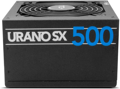 Nox Urano SX 500 - NXURSX500 Netzteil 500 W, Green Power Efficiency, 120 mm Lüfter mit Kugellagersystem, kompatibel mit Intel PFC, Schwarz