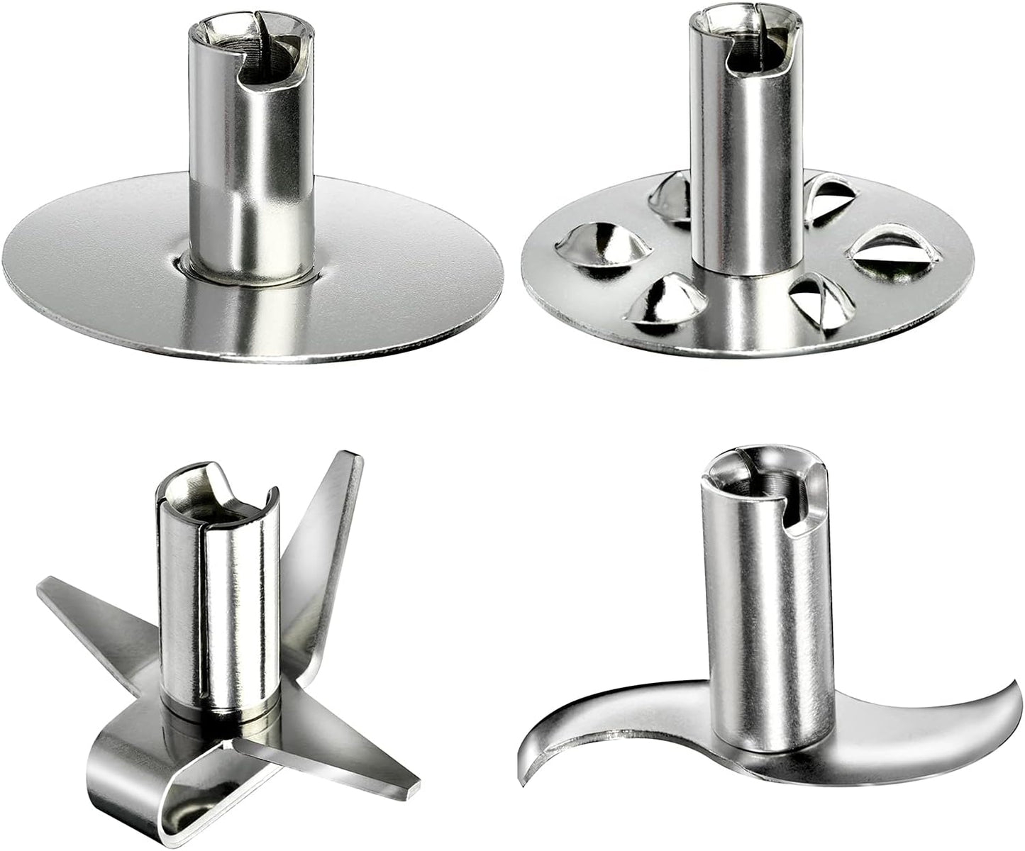 bamix Stabmixer Set M350 MAXX inkl. Multifunktions-, Fleisch-, Gemüsemesser, Quirl, Schlagscheibe aus Edelstahl, 300 Watt, 2-Stufen, Made in Switzerland, Schwarz/Chrom