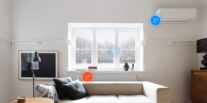 FIBARO HomeKit enabled Door Window Sensor White / iOS Bluetooth Türkontaktsensor mit Temperatursensorr, Schilf Schalter, FGBHDW-002