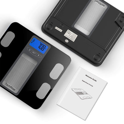 TechRise Body Weight, poids corporel numérique, poids intelligent, reconnaissance automatique de 10 utilisateurs, poids corporel,