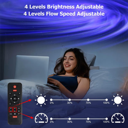Projecteur arrière + projecteur Aurora, projecteur de veilleuse Galaxie 2 en 1, minuterie intégrée, haut-parleur Bluetooth, éclairage intégré, projecteur de lumière pour enfants, enfants, adolescents, enfants, enfants, filles, décoration intérieure