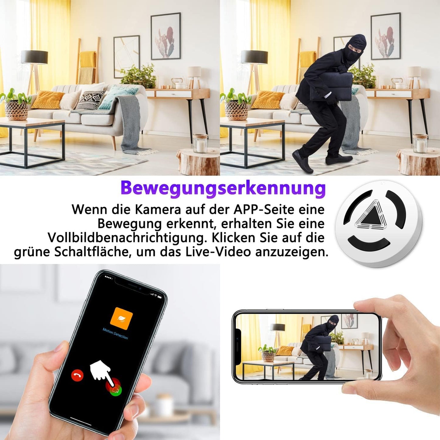 Herr ing tragbare Kamera