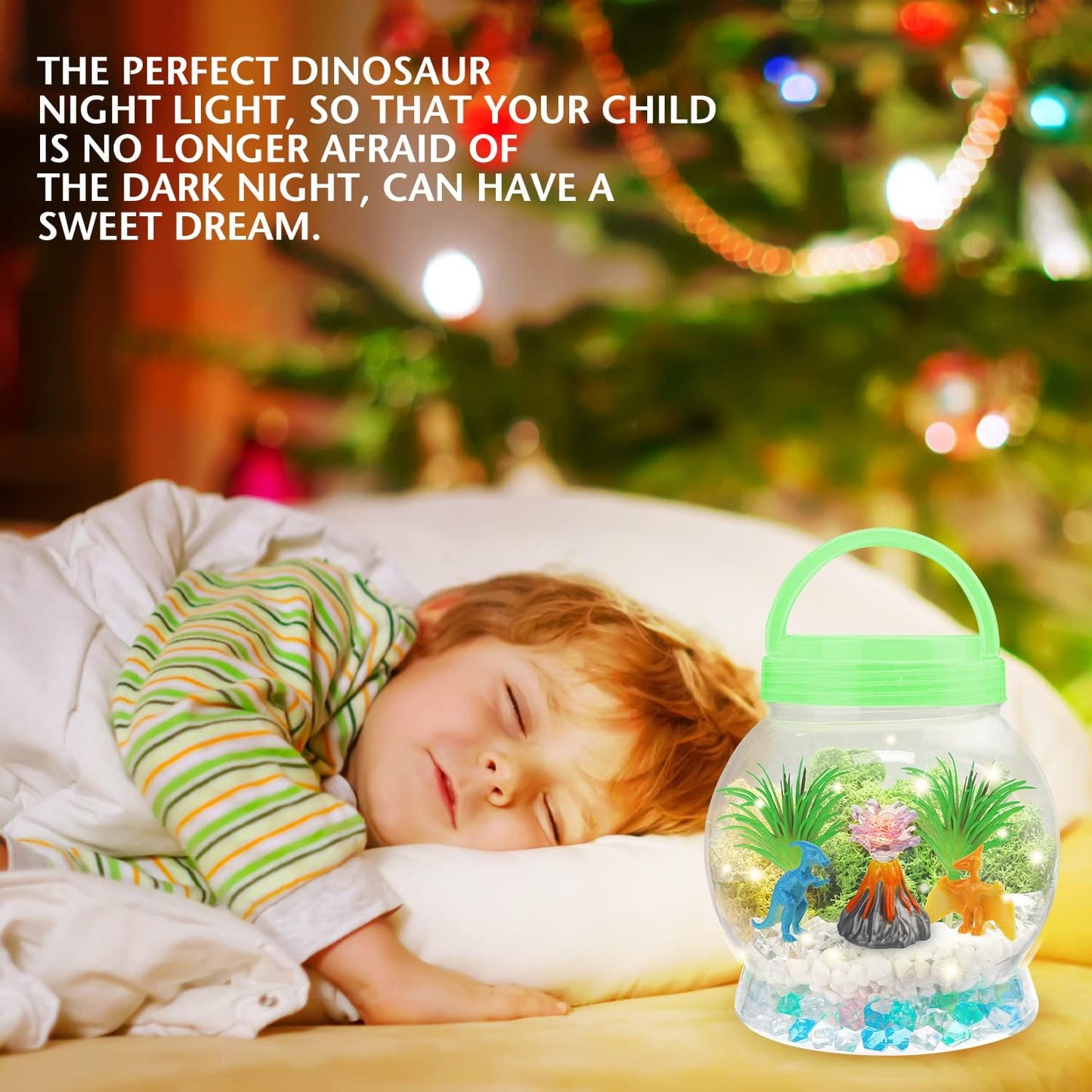 SLDALES DIY Dinosaurier-Nachtlicht