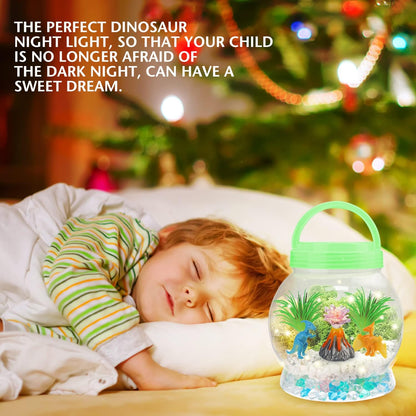 SLDALES DIY Dinosaurier-Nachtlicht