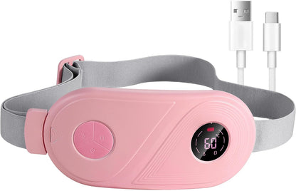 ALLJOY Perioden Heizkissen Kabellos-3 Wärme & 3 Vibrationsmodi, Elektrisches Heizkissen für Periodenkrämpfe für Frauen, Mädchen