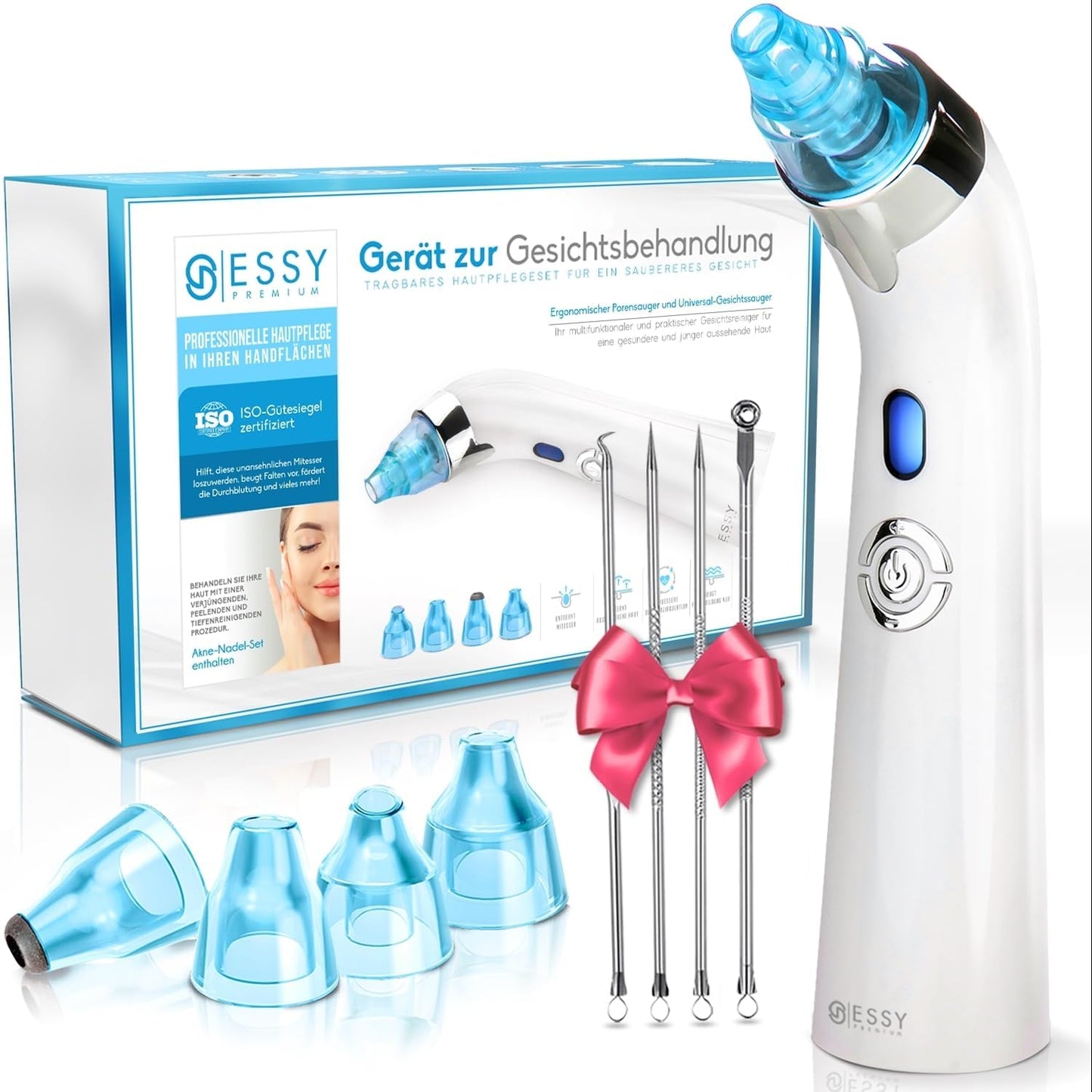 Porenreiniger Vakuumsauger Mitesser Entferner - USB Port 5 Einstellbarer