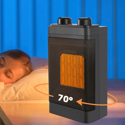 Heizlüfter energiesparend Heizung Keramik - elektrisch heizgeräte 3 Modi PTC leise heizstrahler innenraum 1500W Bad Thermostat 70° Oszillation Elektroheizer Überhitzungsschutz & Kippschutz