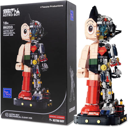 PANTASY Astro Boy Roboter-Bausatz 32 cm Klemmbaustein 1258 Teile