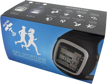 Millennium GPS Montre de sport avec Weichem Brustgurt et Herzfrequenzmesser Blau