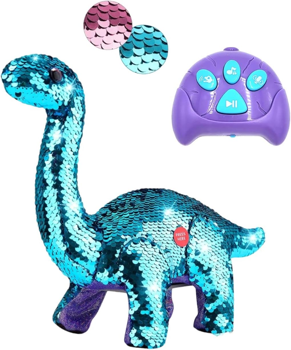 Jouets de dinosaures amusants, cadeaux pour les enfants de 3, 4, 5, 6, 7, 8, 9 ans, simulation de parole et de chant, rugissement Geräusche