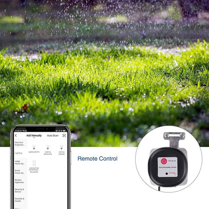 Owfeel WiFi & Bluetooth Smart Wasserventil, Abschaltung WiFi Steuerung Wasserventil Kompatibel mit Alexa, Google und Application Program iOS/Android