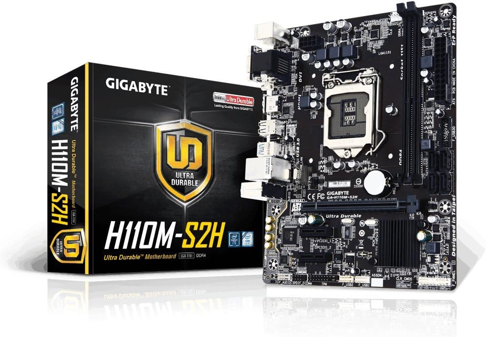 Gigabyte GA-H110M-S2H - extrem langlebige Motherboards