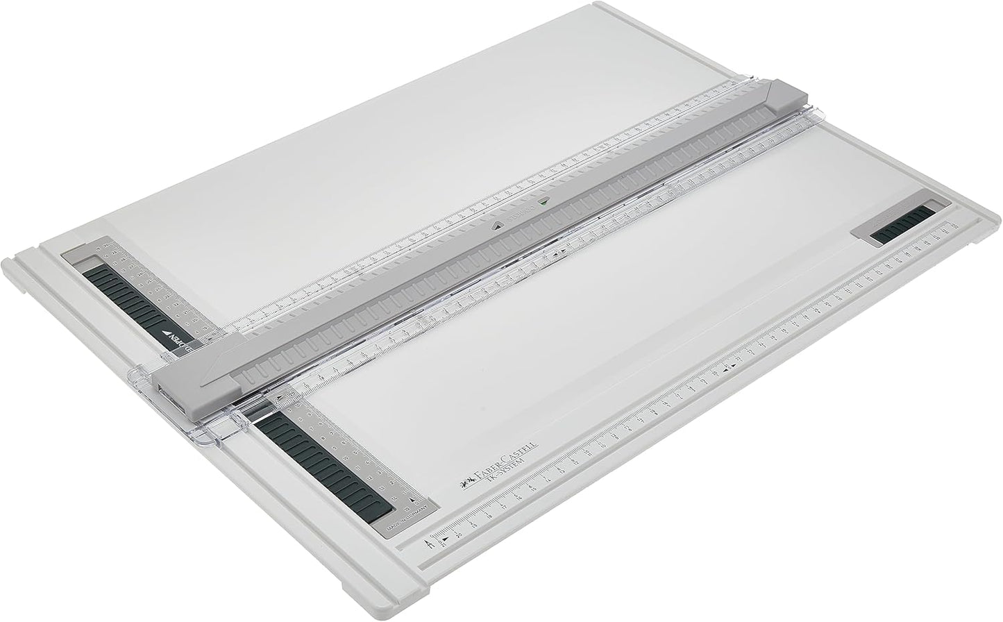 FABER-CASTELL 171273 - Zeichenplatte A3 TK-SYSTEM, avec Führungsnuten et Zirkelabgriffskala