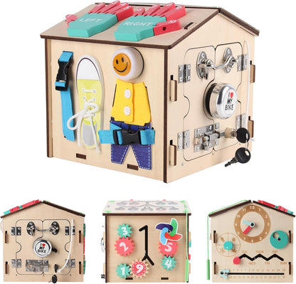 Ryosee Montessori Spielzeug Busy Board Lernen Sortierspiel Magnete Kinder lernspiele