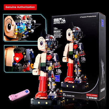 PANTASY Astro Boy Roboter-Bausatz 32 cm Klemmbaustein 1258 Teile