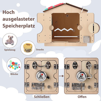 Ryosee Montessori Spielzeug Busy Board Lernen Sortierspiel Magnete Kinder lernspiele