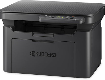 Imprimante laser multifonction Kyocera MA2001w WLan 3-en-1 Utilisé : Drucker Scanner Kopierer. 20 pages A4 par minute. USB 2.0, 1 200 ppp, fonction de numérisation non compatible avec Apple IOS