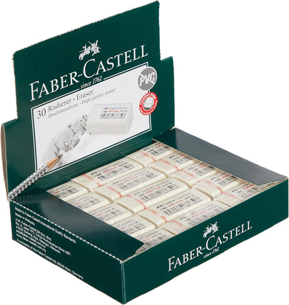 Faber-Castell Radierer Kunststoff 7086-30 188730 Gomme PVC Gratuit