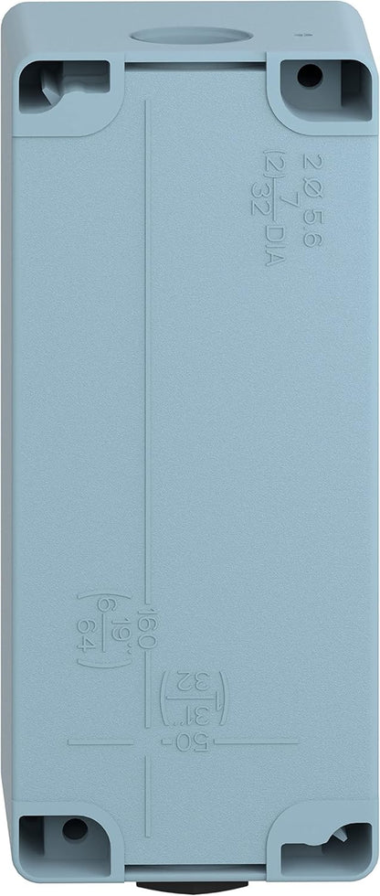 Schneider Elec Pic – MSS 53 51 – Leere Metallbox, 4 Löcher (ISO)