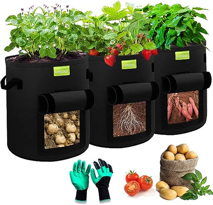 Grow Bags Black