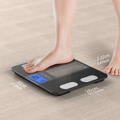 TechRise Body Weight, poids corporel numérique, poids intelligent, reconnaissance automatique de 10 utilisateurs, poids corporel,
