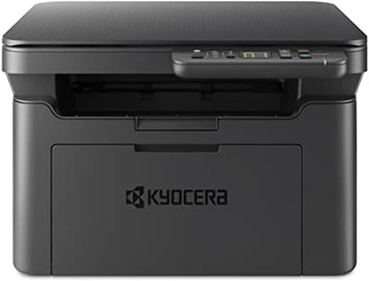 Imprimante laser multifonction Kyocera MA2001w WLan 3-en-1 Utilisé : Drucker Scanner Kopierer. 20 pages A4 par minute. USB 2.0, 1 200 ppp, fonction de numérisation non compatible avec Apple IOS