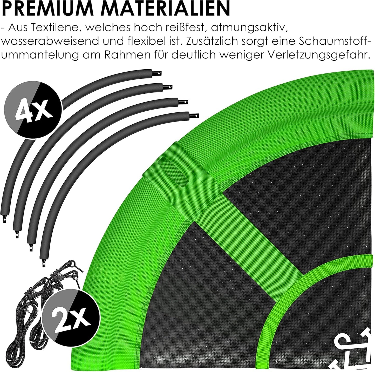 Interrupteur nid d'oiseau KESSER®, tout-terrain, réglable, diamètre 60 cm, capacité de charge jusqu'à 200 kg, pour dormir et les enfants, pour boire et conduire, plus grand