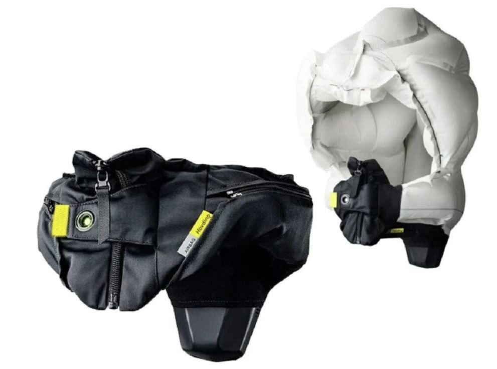 Hövding 3 Casque Airbag Noir 52 59 cm Rad Scooter Roller Schutz Aufprall effektiv 